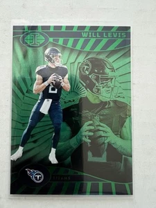 2024 Panini Illusions #88 Will Levis Emerald Parallel Tennessee Titans - Picture 1 of 2