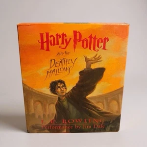 Harry Potter and Deathly Hollows Audiobook JK Rowling 17 CD’s - Picture 1 of 4