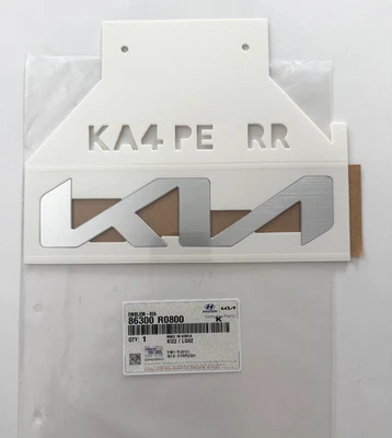 ПОДЛИННЫЙ OEM задняя дверь эмблема «KIA» Mark 86300-R0800 для 25-26 Kia Carnival - Изображение 1 из 2