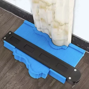 Medidor de contorno de perfil de 1 pieza: plantilla de regla de copia de línea para carpintería y azulejos - Imagen 1 de 10