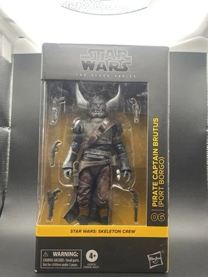 Figura de acción Hasbro Star Wars The Black Series Pirate Captain Brutus 6 pulgadas Foto 1 de 2