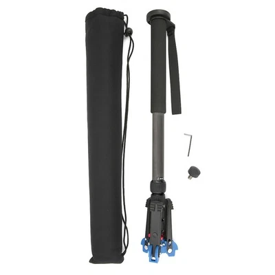 C-333+M-1 Carbon Fiber Portable Outdoor Telescopic Monopod Tripod Mountaine UT - Image 1 of 4