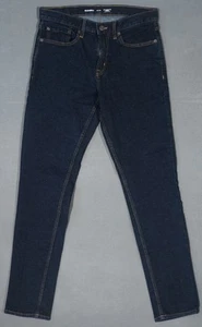 VG03466 **AZUL MARINO ANTIGUO** JEANS AJUSTADOS FLEXIBLES INTEGRADOS CÓNICOS 32X34 (msr 31"x32") - Imagen 1 de 6