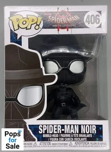 406 Spider-Man Noir (Hat) Marvel Spiderman Into The Spiderverse Funko POP - Picture 1 of 6