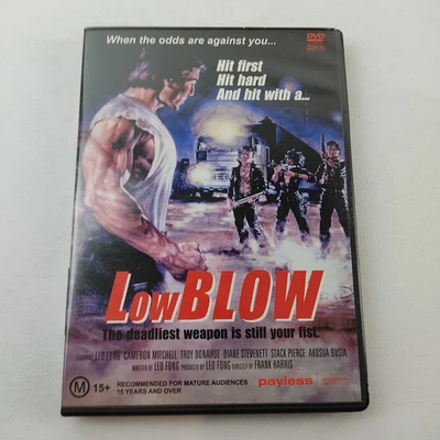Película de acción de artes marciales Low Blow DVD 1986 Leo Fong Cameron Mitchell Troy Donahu Foto 1 de 4