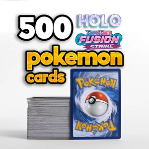 500 Pokemon Fusion Strike Holo / Reverse Pokemon Cards Bulk Lot Pack - Picture 1 of 1