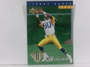 1994 Upper Deck Star Rookie Electric Silver Isaac Bruce #22 Rookie RC HOF - Picture 1 of 2