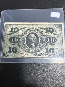 10 Cent US Fractional Currency, 3rd. Series - Picture 1 of 2