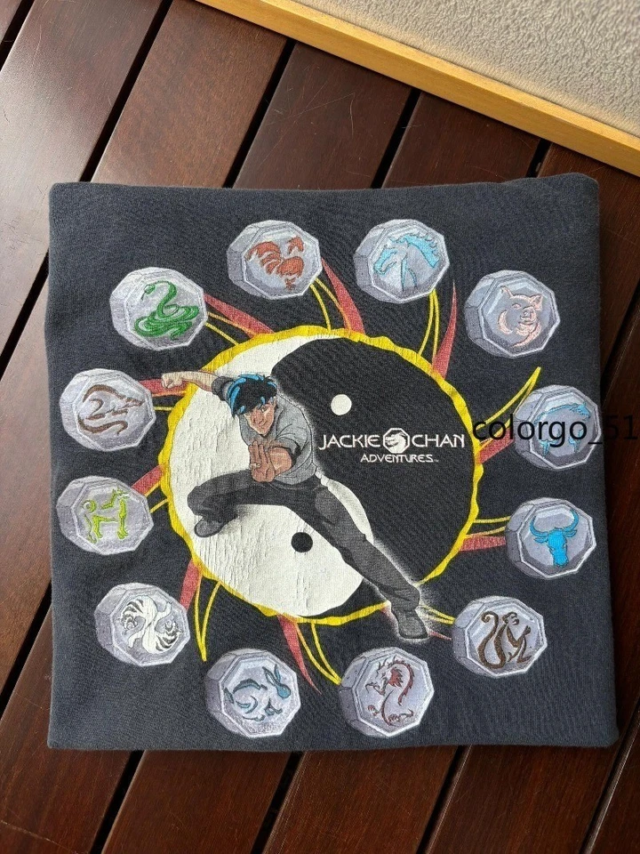 Camisa Jackie Chan Aventuras Anime Manga Corta Juegos con disfraces Disfraz Regalo Halloween  Foto 1 de 4