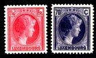 LUXEMBURG 1934 257,281 ** POSTFRISCH TADELLOS ERGÄNZUNGSWERTE (09834