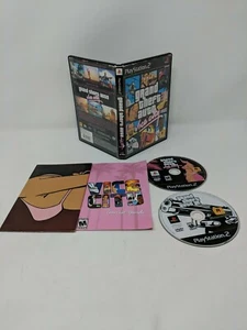 Grand Theft Auto: Vice City PS2 PlayStation 2 Game CIB + bonus GTA III Game Disc - Bild 1 von 12