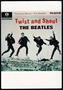 The Beatles Twist And Shout Album Cover Postcard - Picture 1 of 2