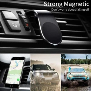 Magnetic Car Phone Holder, Air Vent Car Mount [Strong Magnetic][Mini Size] - Picture 1 of 12