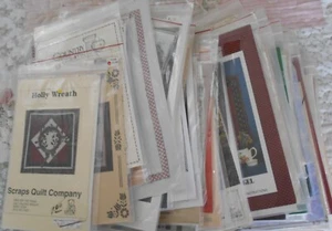 50 Patterns UNCUT Christmas Holiday Dolls-Tree Skirts-Quilts- Ornament-Primitive - Picture 1 of 10