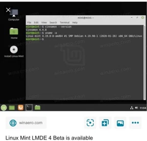 Linux mint Debian LMDE 6 Faye X86 -32 Bit From Canada DVD - Picture 1 of 2