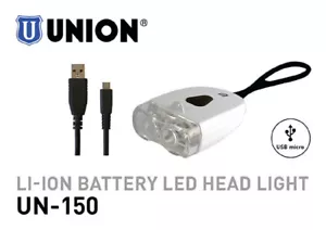 Marwi Union UN-150 Front USB LED Bike Light - Rechargeable - Wrap Around Fit - Picture 1 of 2