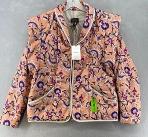 Chaqueta Isabel Marant Nueva con Etiquetas Talla 36 S Naranja Janissae Papaya Mangas Extraíbles Forrada - Imagen 1 de 17