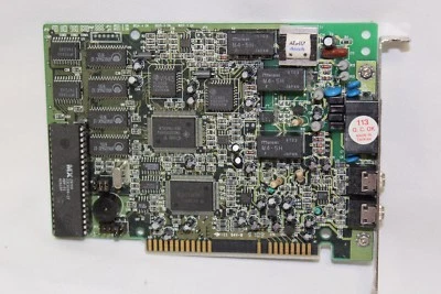 V1433VQH-X ISA Voice Modem Card From NEC Ready 466D Tower Computer - Image 1 of 4