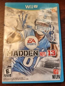 Wii U: ¡Madden NFL 13!¡! Completo con manual - Imagen 1 de 2