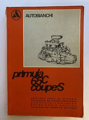 Autobianchi Primula 65 C - Coupe S catalogo parti ricambio meccaniche elettriche - Immagine 1 di 4