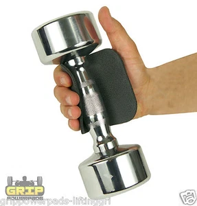 Rubber Lifting Grips Gym Doesn't Allow Chalk Try Alternative to Lifting Chalk  - Picture 1 of 30