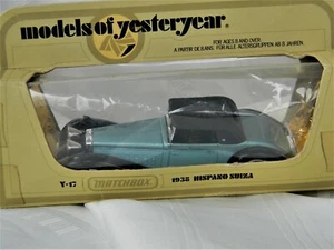 j226 Matchbox Models of Yesteryear 1938 Hispano Suiza SS in Original Box - Picture 1 of 7