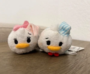 NWT Disney Store Japan Donald Daisy Allergy Hay Season TSUM TSUM Pajamas Plush - Picture 1 of 17