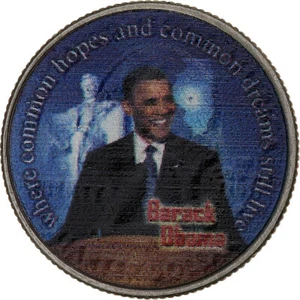 [#1271474] United States, quarter dollar, Illinois, Barack Obama, 2003, Philadel - Picture 1 of 2
