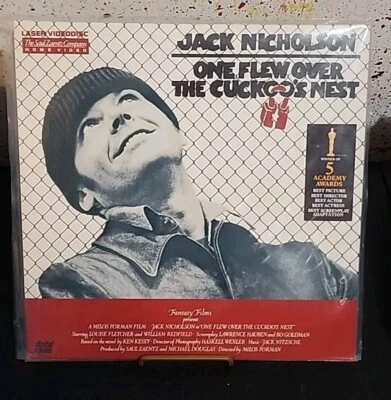 One Flew Over The Cuckoo's Nest Laserdisc Movie,  Jack Nicholson - Image 1 of 2