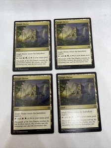 MTG 4x Jungle Shrine Explorers of Ixalan Regular LP FREE SHIPPING - Picture 1 of 2