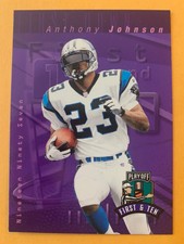 1997 Playoff First & Ten Anthony Johnson #23