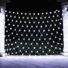 Led String Fairy Lights Net Mesh Curtain Xmas Wedding Garden Outdoor Party Decor