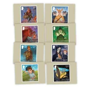 GB 2023 TERRY PRATCHETT'S DISCWORLD PHQ Postcards set of 8, mint - sealed pack - Picture 1 of 9
