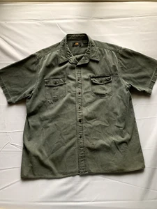 Route 66 Shirt mens Green short sleeve Size XL - Picture 1 of 8