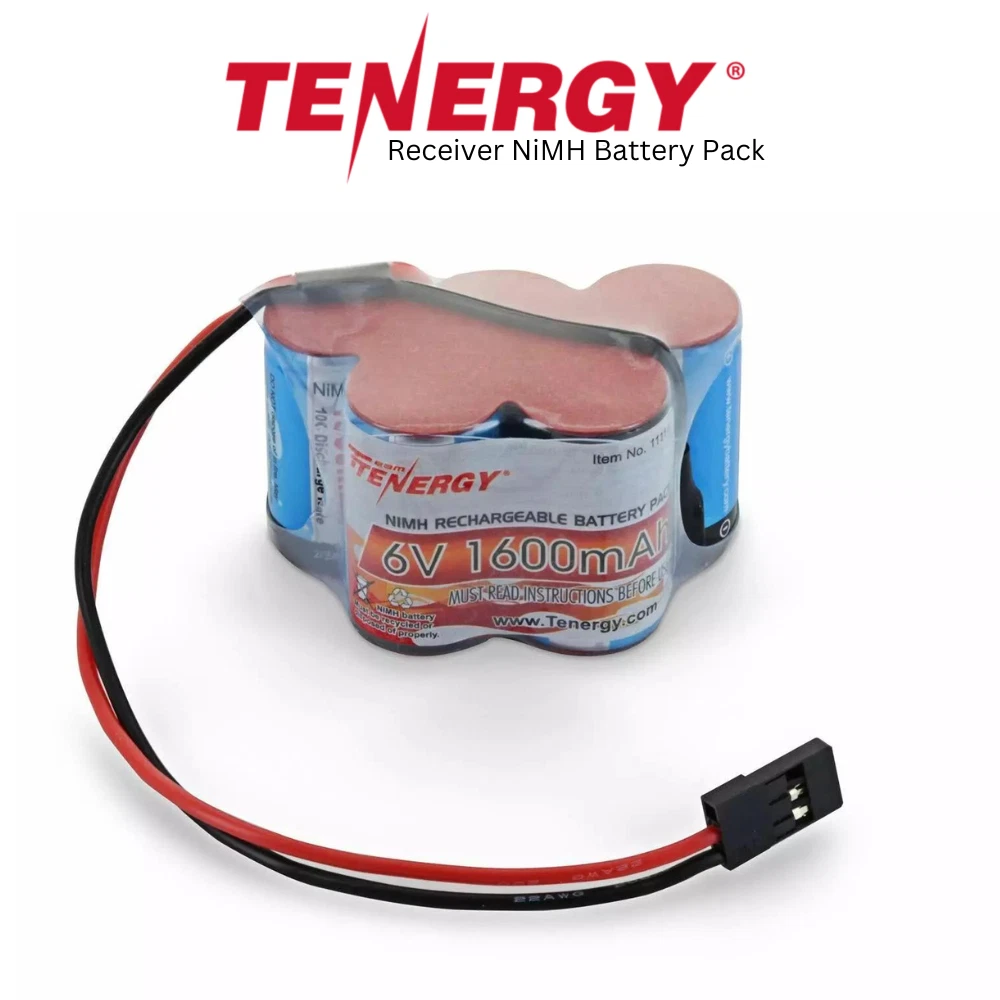 Battery Kin Power Rc 2600 Mah Tenergy NiMH Receiver RX Battery With ...