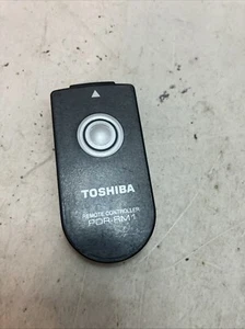 PDR-RM1 Toshiba Remote Control Controller Black Silver Small - Picture 1 of 2