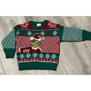 Grinch 3T ugly Christmas sweater - Picture 1 of 5