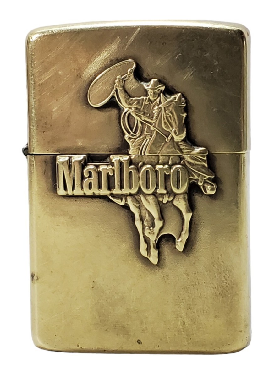 非売品】Marlboro Zippoターコイズ