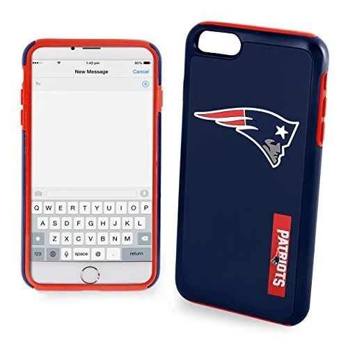 FOCO NFL New England Patriots Case For iPhone SE (2022, 20), 8, 7, 6S (4.7") - Image 1 of 1