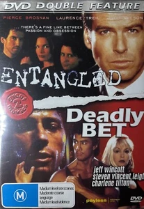 DVD: Entangled + Deadly Bet - 1993 Thriller + 1993 Action Crime - Picture 1 of 2