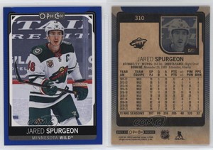 2021-22 O-Pee-Chee Blue Border Jared Spurgeon #310