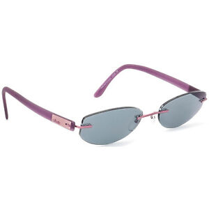 Silhouette Eyeglasses 7608 40 6056 Purple Rimless Frame Austria 51[]19 145