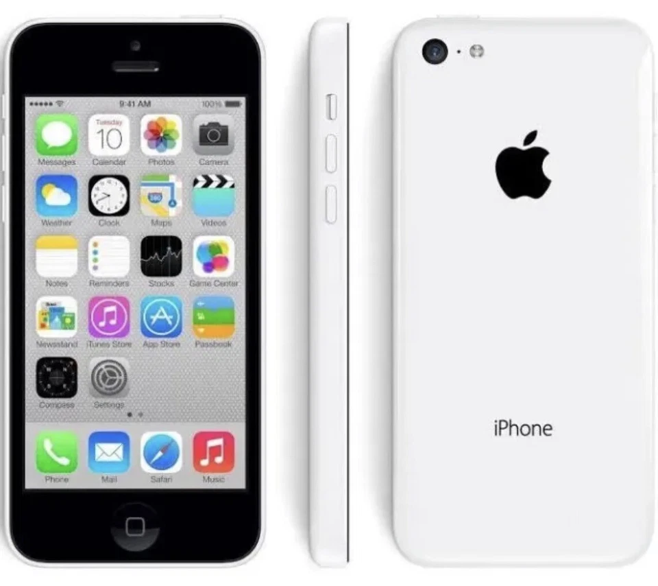 Apple iPhone 5c - 8GB - White (O2) A1507 (GSM) - Image 1 of 4