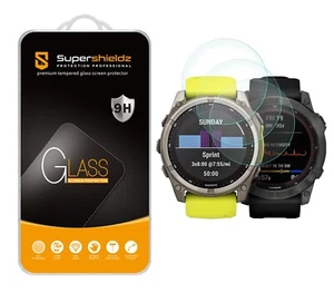 3X Verre Trempé Protecteur d'écran pour Garmin Fenix 8 (Solaire/Amoled) (51mm) - Photo 1 sur 5