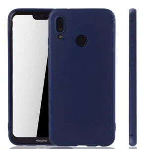 Huawei P20 Lite Etui Case Komórka Cover Ochrona Pokrowiec ochronny Bumper Niebieski - Zdjęcie 1 z 6
