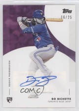 2020 Topps On Demand Progression Purple /25 Bo Bichette #21C-A Rookie Auto RC