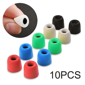 5 Paar Schwamm Memory Foam Ohrstöpsel In-Ear Ersatz Earbuds Set Für Kopfhörer 1 - Bild 1 von 8