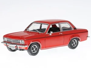 Opel Ascona A 1975 rot Modellauto ABADD130 in Vitrine Hachette 1:43 - Bild 1 von 4