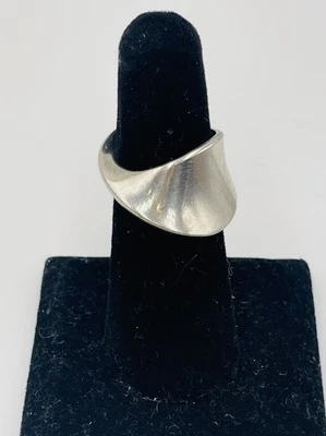 Georg Jensen Vintage Denmark Sterling Silver Torun Moebius Ring No. 148 Size 6 Foto 1 de 4