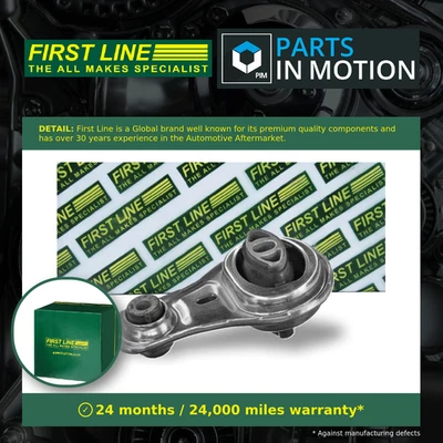 Engine Mount fits RENAULT MASTER Mk3 2.3D Rear 2010 on Mounting Firstline New - Image 1 of 4